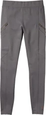 Women's Ponte Pant Leggings, Charcoal, Small