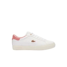 Womens Powercourt Trainers White/Pink 7.5 Womens Powercourt Trainers White/Pink 7.5