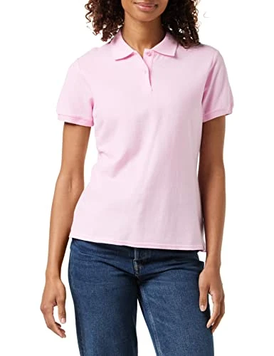 Women's Premium Polo Shirt, Light Pink, 12 (Manufacturer Size:Medium)