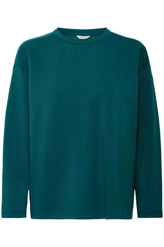 Women's Pullover Regular Fit Crew Neck Long Sleeve Comfortable Stylish Sweater, Sea Moss (195030), XL