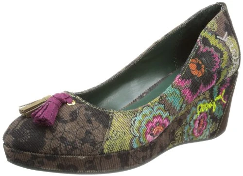 Womens Pumps Rosana Multicolour Platform 37PS407 6.5 UK, 40 EU, 10 US