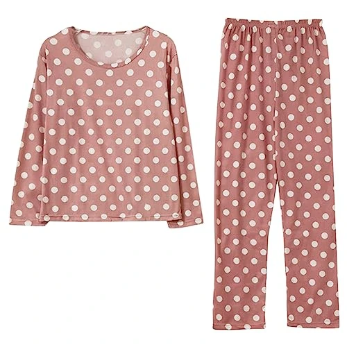 Women's Pyjama Sets Cotton Sale Clearance 2 Piece Floral Print Print Nightwear Casual Women's Pyjamas Set Women Pyjamas Set Button down Pj's Sets Soft Lounge Sets Birthday Gifts for Women Pink