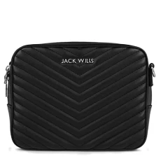 Womens Quilted Camera Bag Black One Size Womens Quilted Camera Bag Black One Size