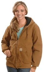 Women's Quilted Flannel Lined Sandstone Active Jacket WJ130, Brown,XX-Large Women's Quilted Flannel Lined Sandstone Active Jacket WJ130, Brown,XX-Large