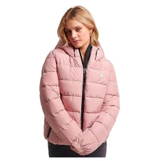 Women's Quilted Jacket, Vintage Blush Pink, UK 6