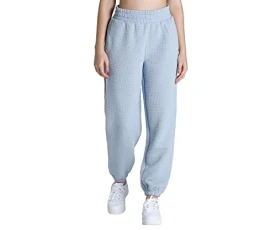 Womens Quilted Pants Blue XS