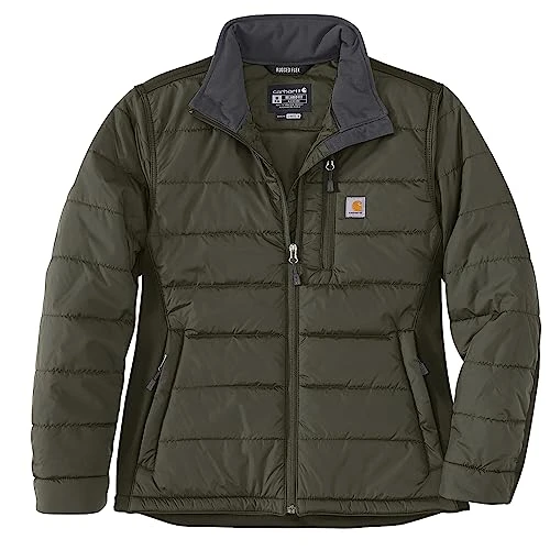 Women's Rain Defender Relaxed Fit Lightweight Insulated Jacket, Moss, XL