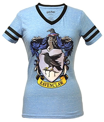 Women's Ravenclaw Jrs V-Neck T-Shirt XX-Large Blue