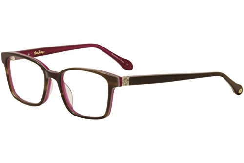 Women's Reagen Havana Fuschia 50mm Eyeglasses, Size 50-17-135 B35