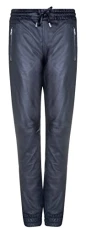 Women's Real Leather Trousers Joggers Nappa Track Sweat Pants 14 Black Women's Real Leather Trousers Joggers Nappa Track Sweat Pants 14 Black