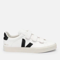 Womens Recife Chrome Free Leather Trainers - UK - White