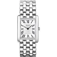 Women's Rectangle Silver Watch - Silver