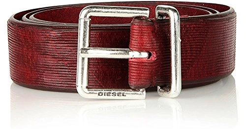 Women's Red Bhelo Cintura Belt Belt Ladies Genuine Leather