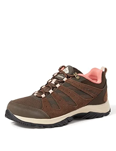 Women's Redmond 3 WP waterproof low rise hiking shoes, Brown (Cordovan x Dark Coral), 6.5 UK