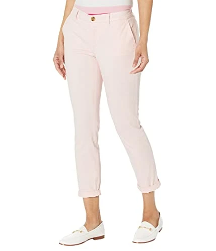 Women's Relaxed Fit Hampton Chino Pant (Standard and Plus Size), Ballerina Pink, 6