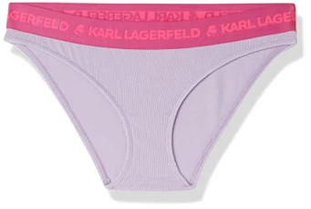 Women's Rib Logo Brief Underwear, Pastel Lila, L Women's Rib Logo Brief Underwear, Pastel Lila, L