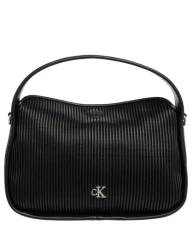 Women's Rib Mini FLAP20 PU K60K612734 Shoulder Bag, Black (Black), OS Women's Rib Mini FLAP20 PU K60K612734 Shoulder Bag, Black (Black), OS