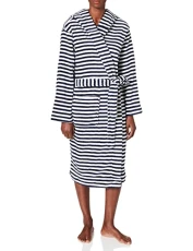 Women's Rita Dressing Gown, Blue (French Navy Stripe Fnavstp), S-M