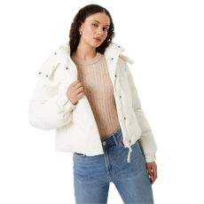 Womens Ritcher Padded Jacket - Cream - L Womens Ritcher Padded Jacket - Cream - L