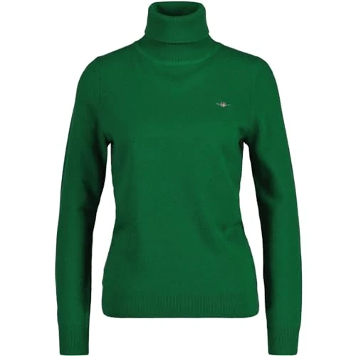 Womens Rollneck Jumper Lavish Green M