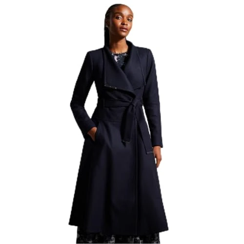 Womens Roseika Coat Outerwear Top Dark Blue XXS