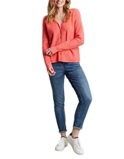 Womens Rosy Reversible Cardigan - Orange - 16 Womens Rosy Reversible Cardigan - Orange - 16