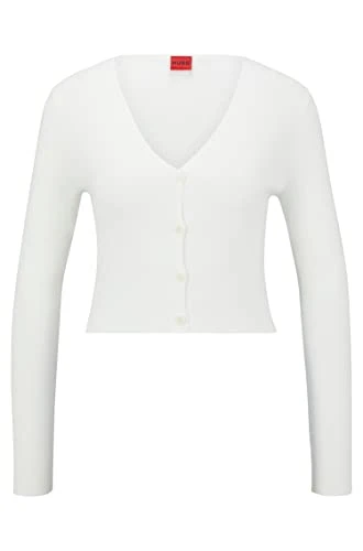 Women's Sanderin Knitted_Cardigan, Natural102, XS
