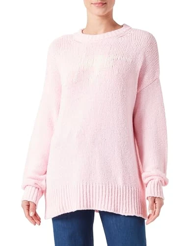 Women's Sareed Knitted_Sweater, Medium Pink664, M