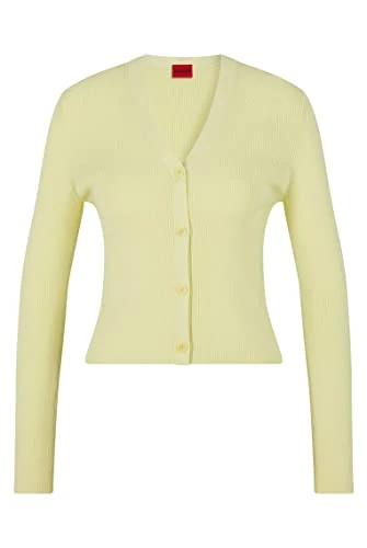 Womens Sarmeeny Cardi Pastel Yellow M