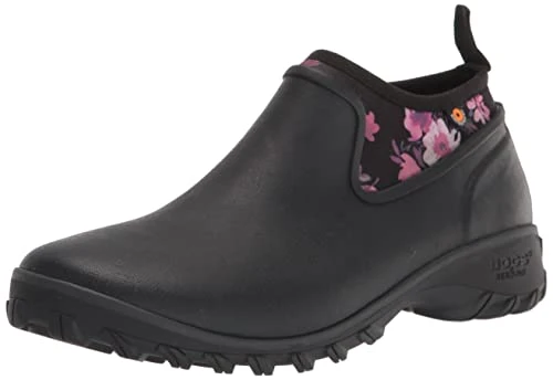 Womens Sauvie Chelsea Boot Rain, Painterly Print-Black, 8