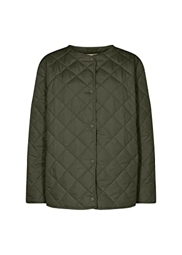 Women's SC-Fenya 32 Short quiltet Jacket Quilted, Dark Army, X-Small