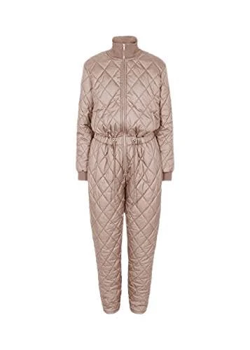 Women's SC-Fenya 39 Quiltet padded jumpsuit Quilted Jacket, STUCCO BROWN, Medium