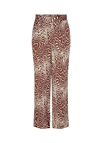 Women's SC-Luna 2-B Leggings, Brown, L