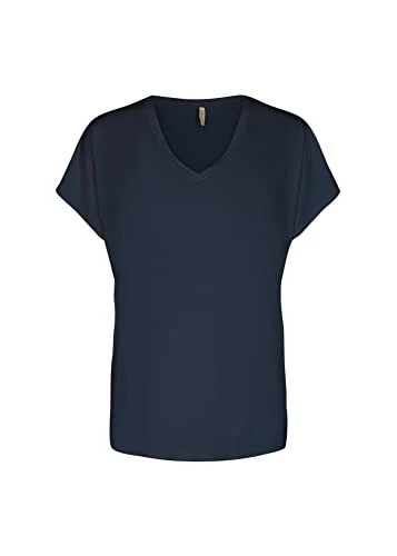 Women's SC-Marica 32 Basic v-Neck t-Shirt, Navy, Large