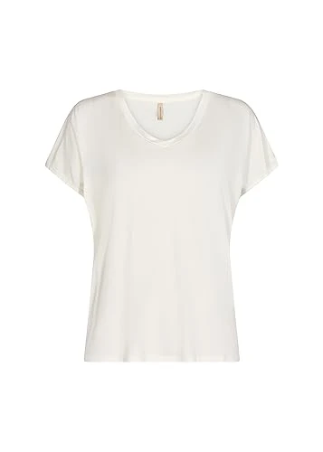 Women's SC-Marica 32 Classic V-Neck T-Shirt, Offwhite, Large