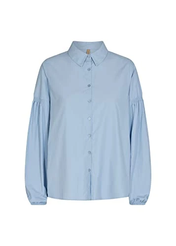 Women's SC-Netti 11 Classic Longsleeve Button Shirt, Cashmere Blue, Large