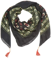 Women's Scarf, Multicolour (Multi 0aa), One (Size: 000)