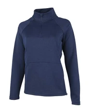 Women's Seaport Quarter Zip Pullover Sweater, Navy, XXX-Large Women's Seaport Quarter Zip Pullover Sweater, Navy, XXX-Large