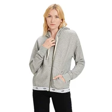 Women's Sena Pajama Top, Grey Heather, XL