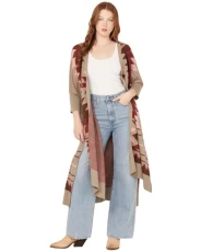 Women's Serape Style Cardigan, Multi, Medium-X-Large Women's Serape Style Cardigan, Multi, Medium-X-Large