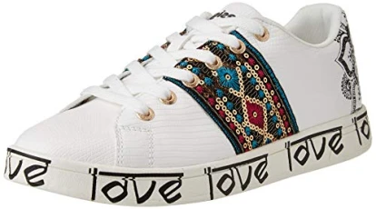 Women's Shoes_Cosmic_Exotic Indi Sneakers Woman, White, 3.5 UK Women's Shoes_Cosmic_Exotic Indi Sneakers Woman, White, 3.5 UK