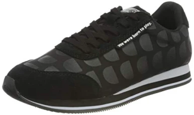 Women's Shoes_Pegaso_logomania Sneaker, Black, 10.5 UK Women's Shoes_Pegaso_logomania Sneaker, Black, 10.5 UK