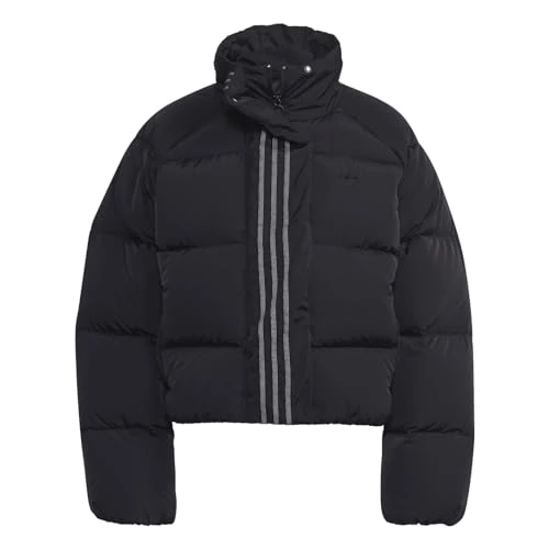 Womens Short Down Jacket Black XL