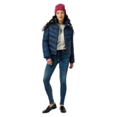 Women's Short Jacket with Shock Absorber, Navy, XS Women's Short Jacket with Shock Absorber, Navy, XS