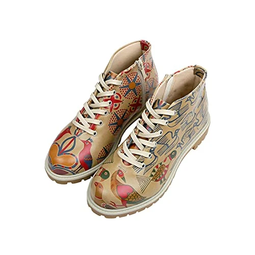 Women's Shortcut Boots Ankle, Multicolore, 2 UK