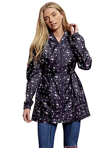 Womens Showerproof Raincoat Black