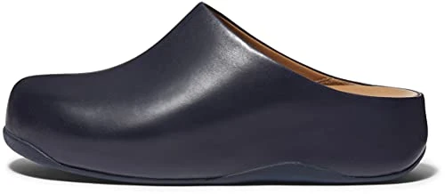 Women's shuv Leather Clog, Midnight Navy, 3 UK