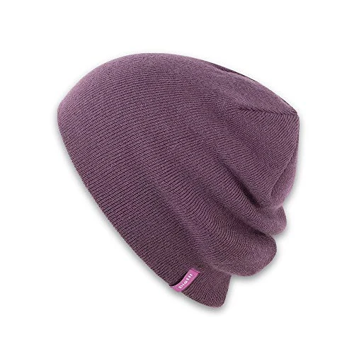 Women's Sidekick Slouch Beanie, Plum, One Size