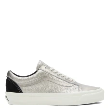 Womens Silver Old Skool Trainers