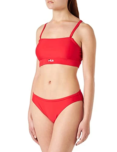 Women's Sintra Sporty Bikini, True Red, XS